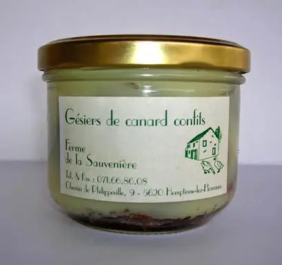 Gésier de canard (180gr)