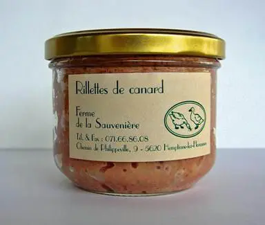 Rillette de canard 180gr