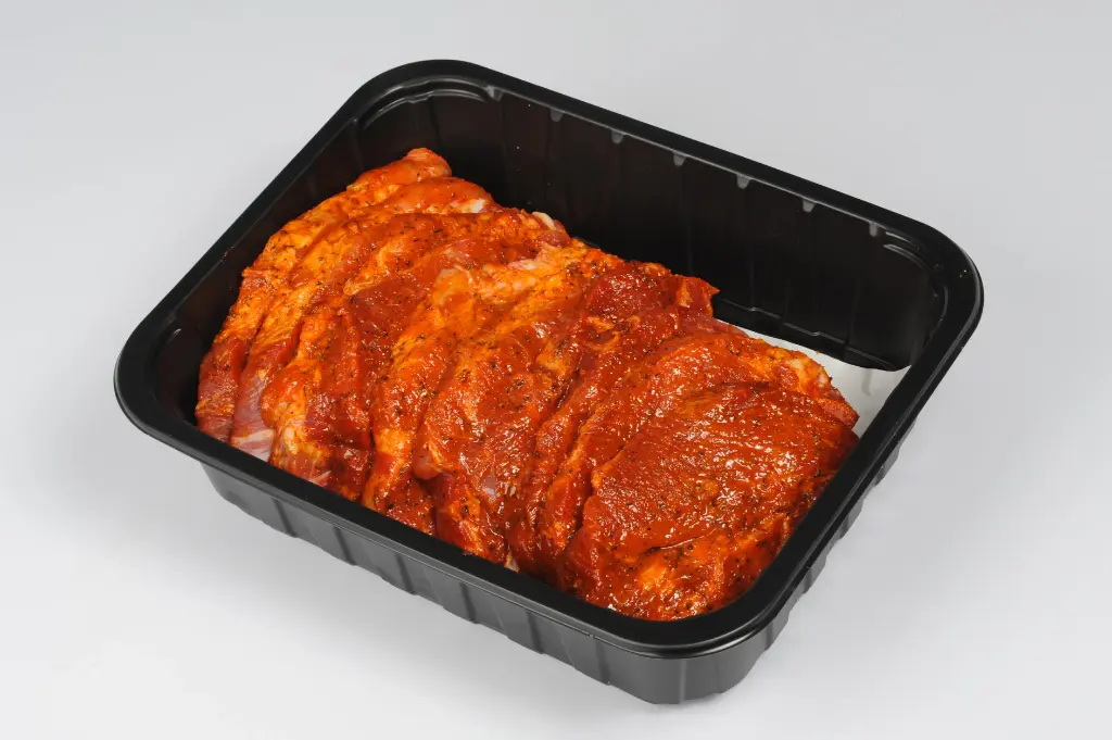 Côte spirling marinée