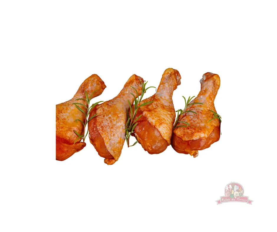 Pilon de poulet mariné